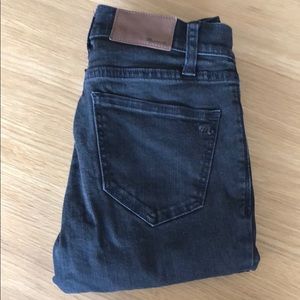 Madewell skinny jean mid rise